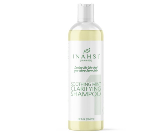 Inahsi Naturals Soothing Mint Clarifying Shampoo – upokojujúci mätový hĺbkový šampón 355 ml