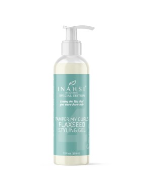 Inahsi Naturals Pamper My Curls Flaxseed Styling Gel – stylingový gél z ľanových semienok 355 ml