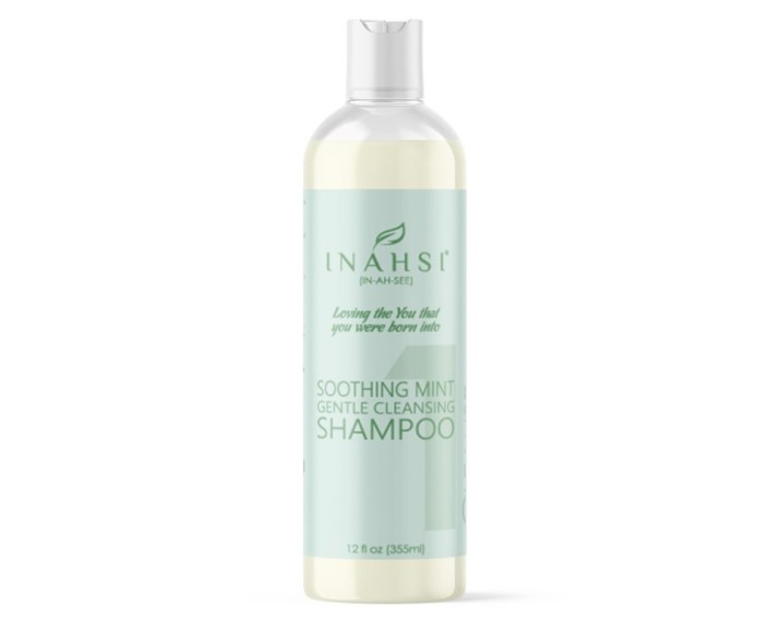 Inahsi Naturals Soothing Mint Gentle Cleansing Shampoo – jemný upokojujúci mätový šampón 355ml
