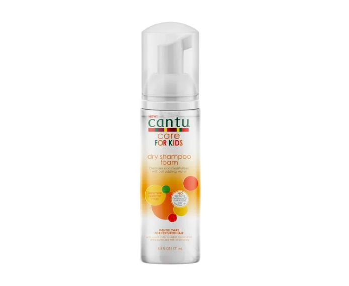 Cantu Kids Dry Shampoo Foam – suchý šampón v pene na detské kučery 171 ml