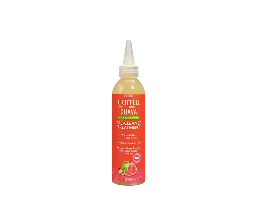 Cantu Guava Scalp Exfoliating Pre-Cleanse Treatment - čistiaci peeling na pokožku v oblasti vlasov 180 ml