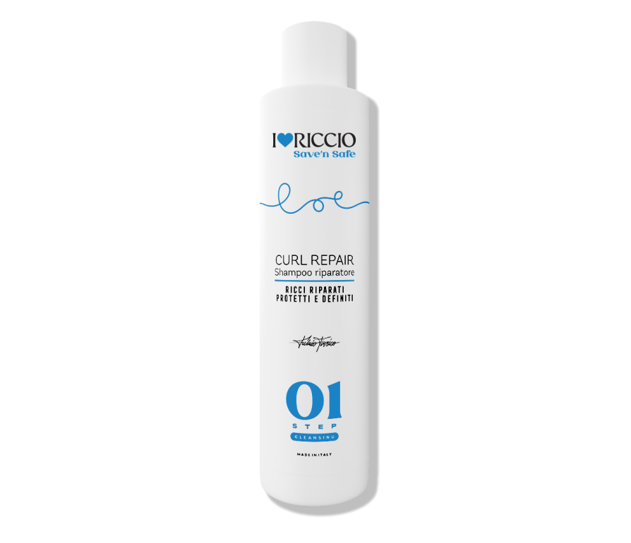 I Love Riccio Curl Repair Shampoo Save’n Safe – posilňujúci šampón na odfarbené kučeravé vlasy 250 ml