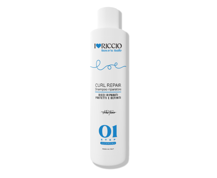 I Love Riccio Curl Repair Shampoo Save’n Safe – posilňujúci šampón na odfarbené kučeravé vlasy 250 ml