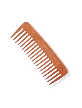I Love Riccio Antistatic Wooden Comb – Antistatický drevený hrebeň na kučeravé vlasy