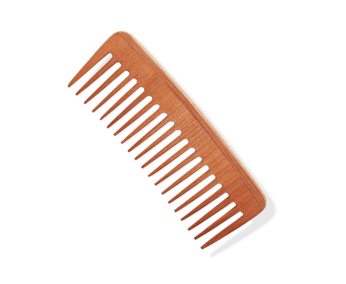 I Love Riccio Antistatic Wooden Comb – Antistatický drevený hrebeň na kučeravé vlasy