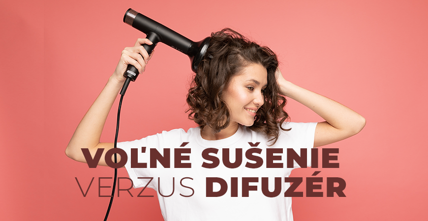 Ako sušiť kučeravé vlasy? Voľné sušenie verzus difuzér