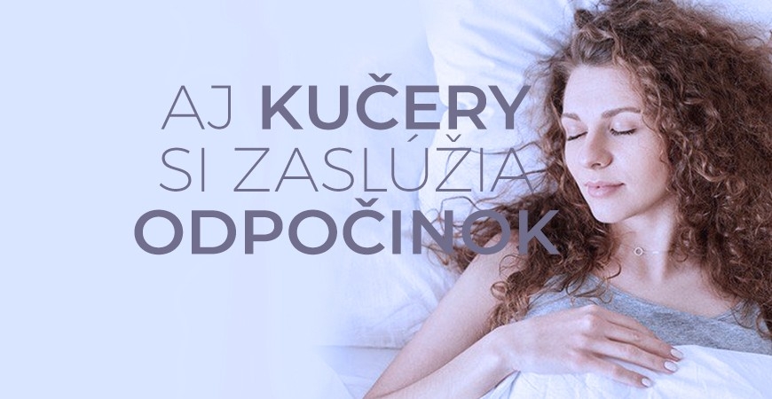 Ako zaobchádzať s kučeravými vlasmi počas spánku?